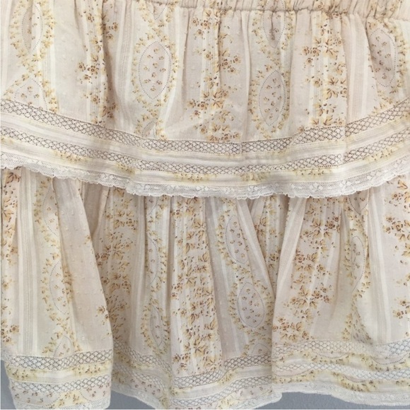 LoveShackFancy Natasha Floral Mini Dress - Picture 4 of 6